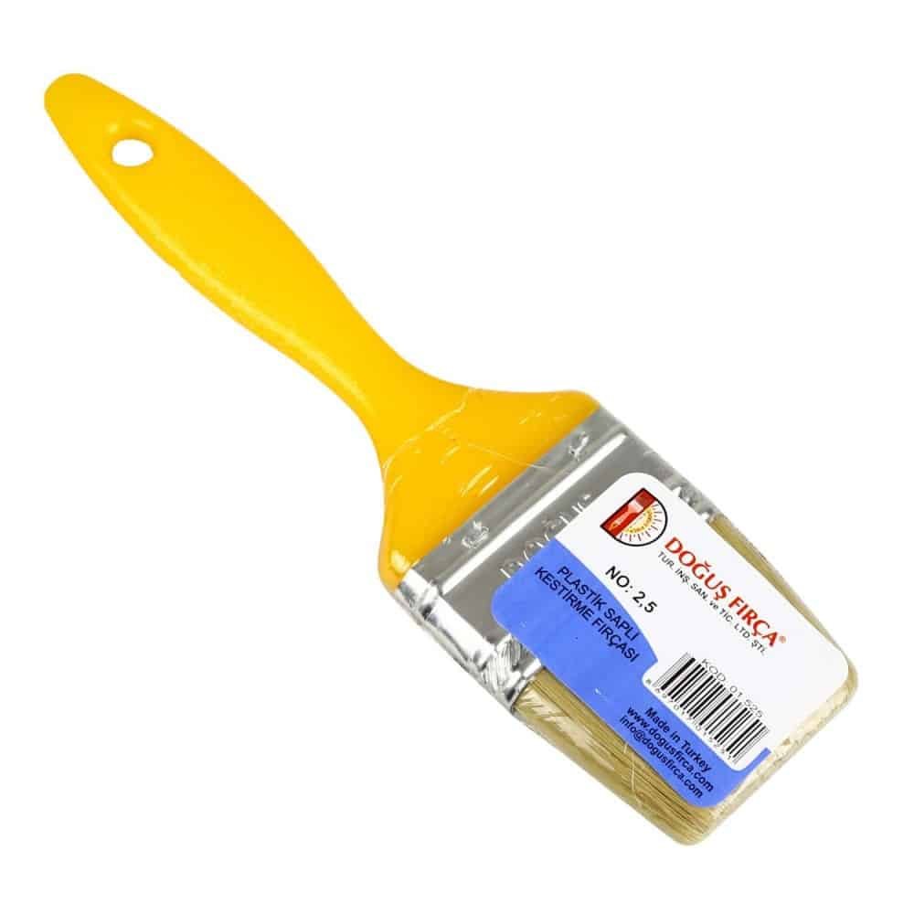 DOĞUŞ PLASTİK SAPLI KESTİRME FIRÇASI NO:2,5