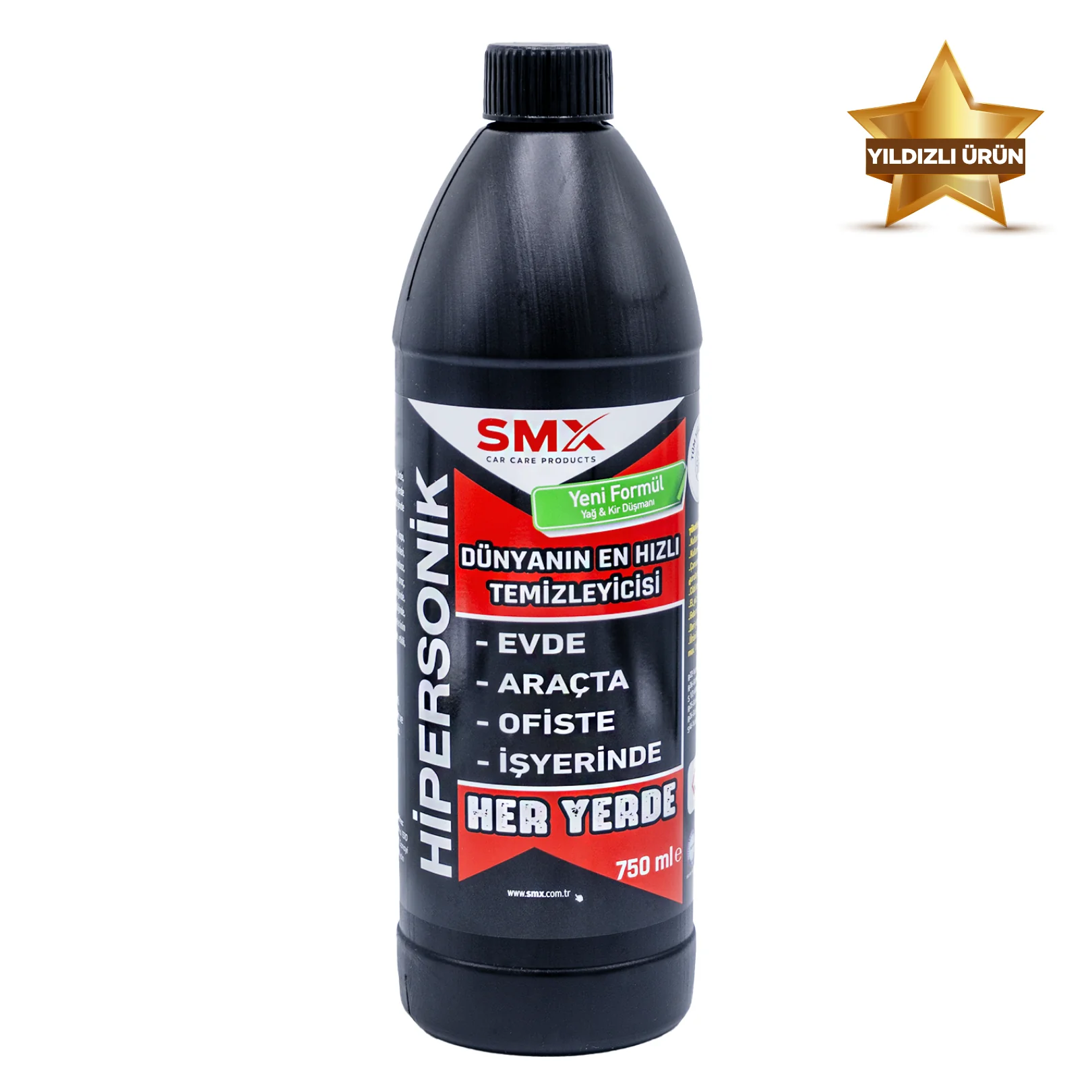 SMX HİPERSONİK - Dünyanın En Hızlı Temizleyicisi 750 ml