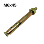M6X45 Gömlekli Çelik Dübel