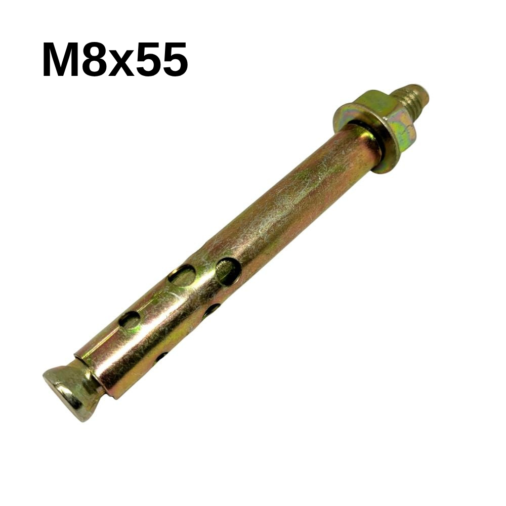 M8X55 Gömlekli Çelik Dübel