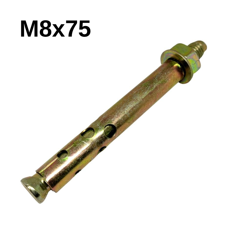 M8X75MM Gömlekli Çelik Dübel