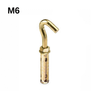 M6 Açık Kancalı Çelik Dübel