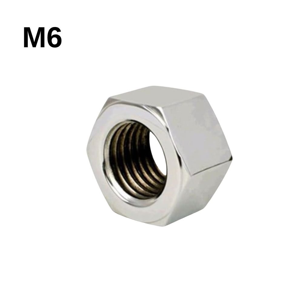 M6 Altıköşe Çelik Somun Galvanizli