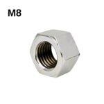 M8 Altıköşe Çelik Somun Galvanizli