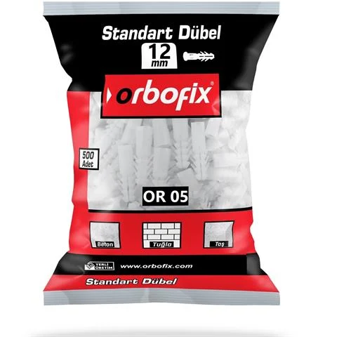 Plastik Dübel 12MM 500'lü Paket