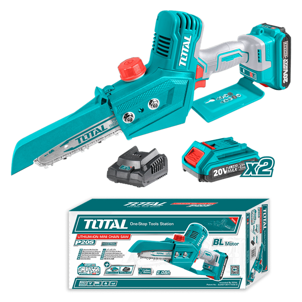 Total Li-Ion Akülü Mini Zincirli Testere - TGSLI20681