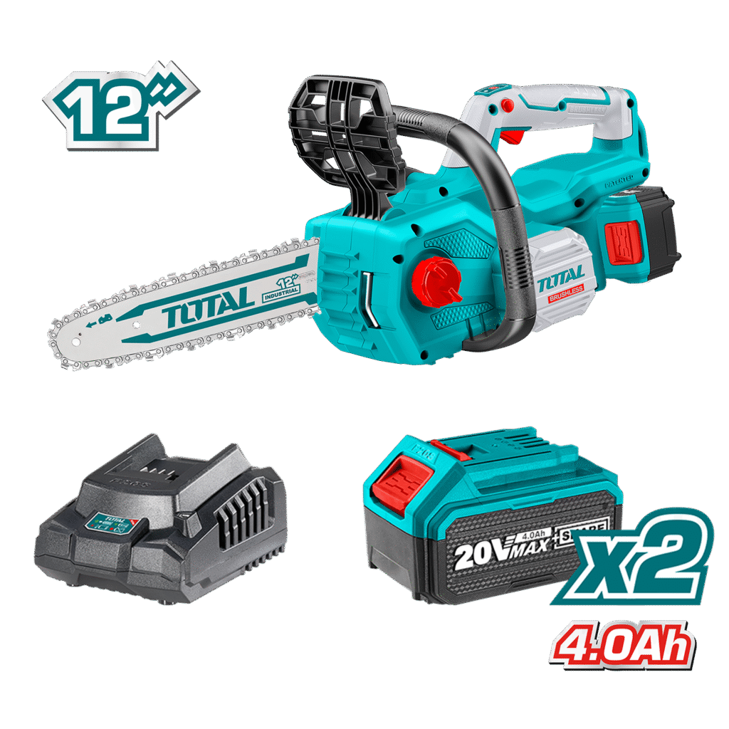Total Li-Ion Akülü Zincirli Testere - TGSLI201286