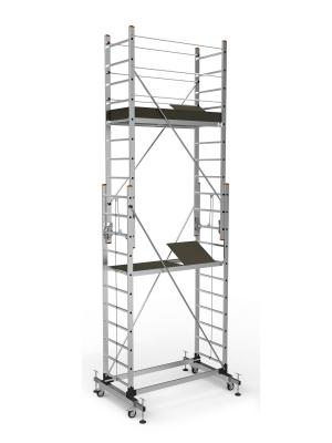 Saraylı 7511-M Alüminyum Mega İskele Merdiven 2x3 m
