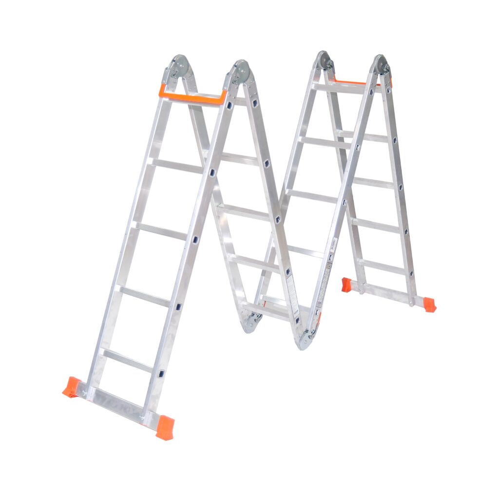 Saraylı 7617 Çok Amaçlı Merdiven 4x5 Basamaklı 590 Cm
