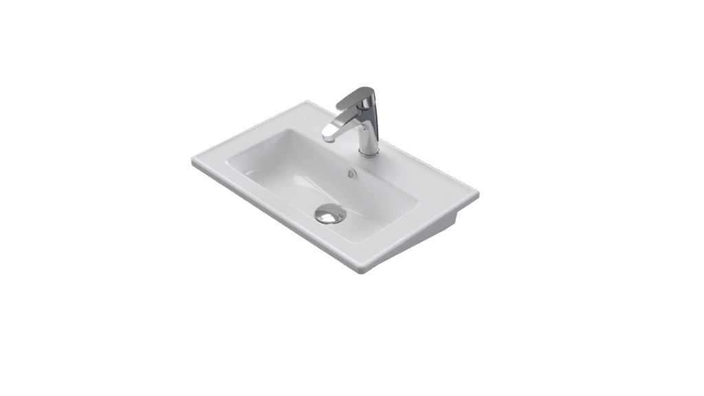 Etajerli Lavabo, Arte Plus, 55x36 cm