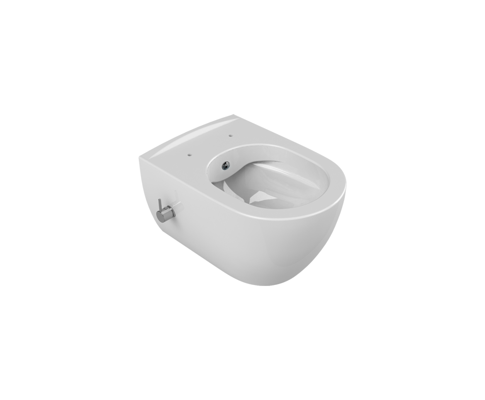 Asma Klozet, City Rimless (Entegre Ara Musluklu)