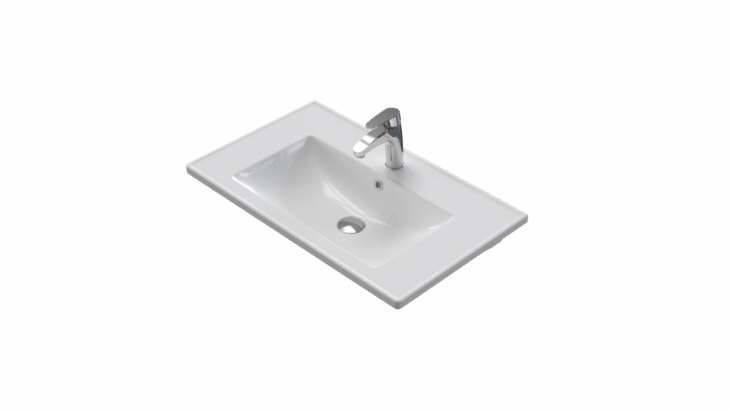 Etajerli Lavabo, Arte Plus, 75x45 cm