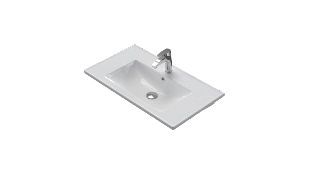 Etajerli Lavabo, Arte Plus, 80x45 cm