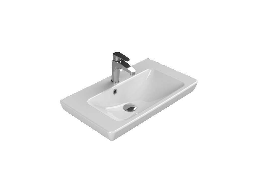 Etajerli Lavabo, Porto, 65x38 cm