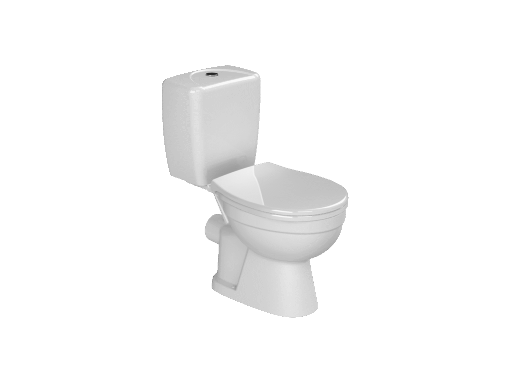 Klozet, Lila (Arkadan çıkışlı)