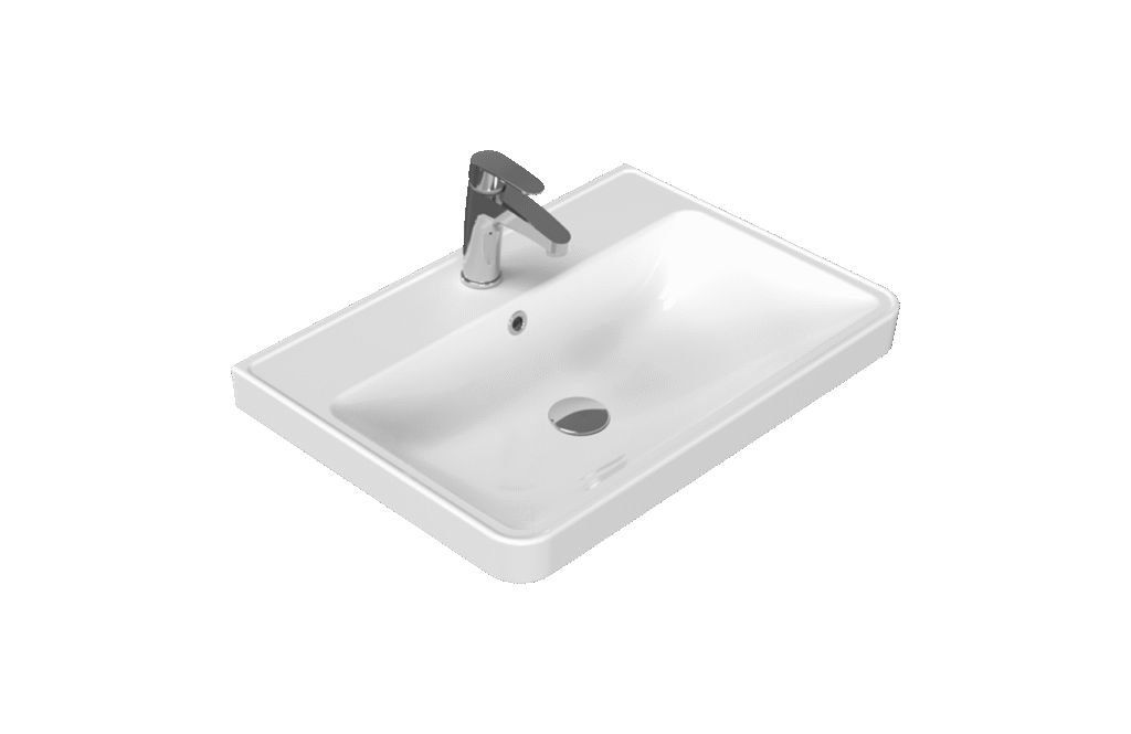 Etajerli Lavabo, Luna, 65x46 cm