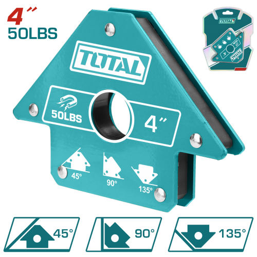 Total TAMWH50042 MANYETİK KAYNAK KÖŞE TUTUCU 4''
