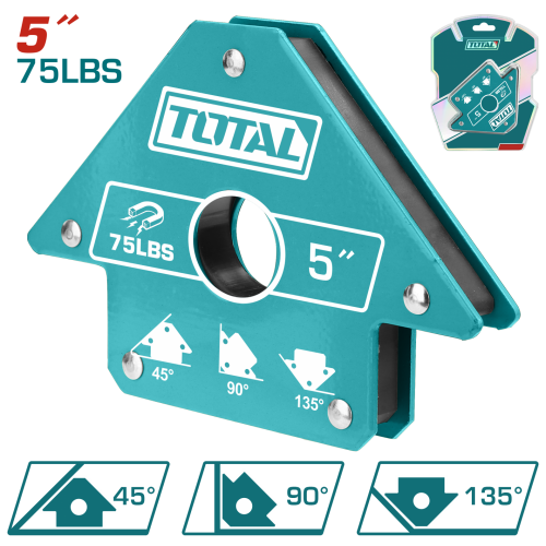 Total TAMWH75052 MANYETİK KAYNAK KÖŞE TUTUCU 5''