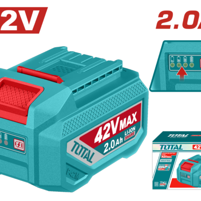 Total TFBLI42201E 2.0 Ah 42V Li-Ion Batarya