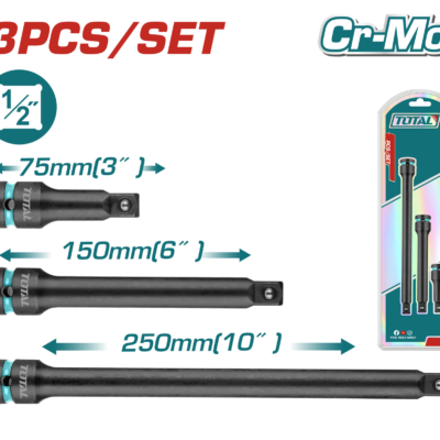 Total THISEB12031 3 Parça 1/2” Darbeli Ara Kol Seti