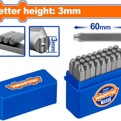 Total WCC9273 Wadfow Harf Zımba Seti 3MM