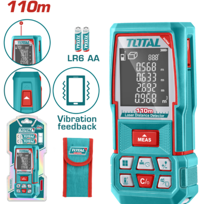 Total TMT510369 Lazer Metre 110M