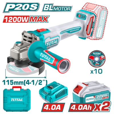 Total TAGLI2211532E Li-Ion Akülü 1200W Taşlama