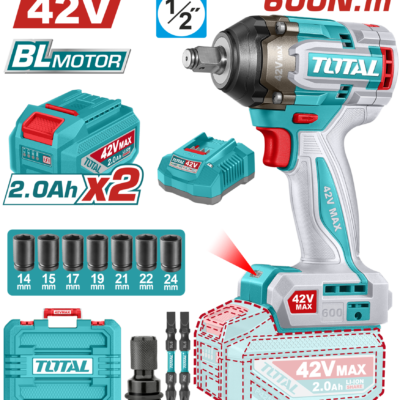 Total TIWLI42602E Li-Ion Akülü 42V Somun Sökme