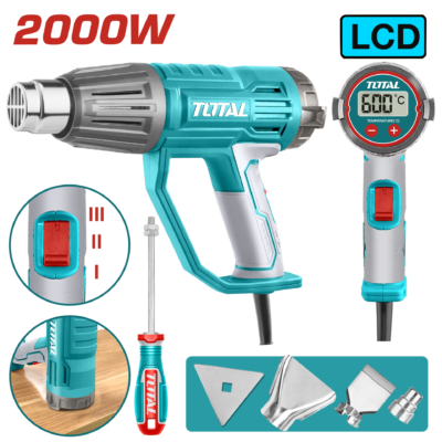 Total TB20056 Led Göstergeli Sıcak Hava Tabancası