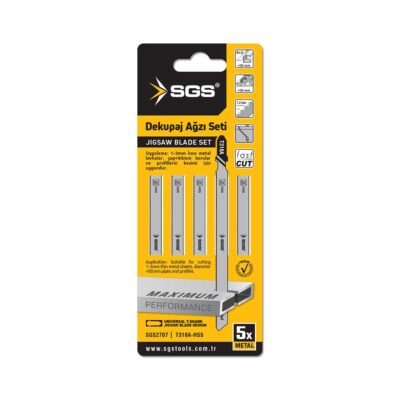 SGS2707 Dekupaj Ağzı Metal T318 A 5'li Set