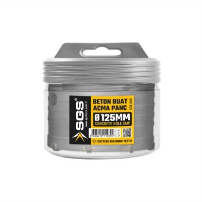 SGS1939 Beton Buat Açma Panç Adaptörsüz 125 MM
