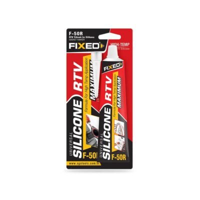 Fixed F50R SGS Rtv Yüksek Isı Silikonu 50 GR
