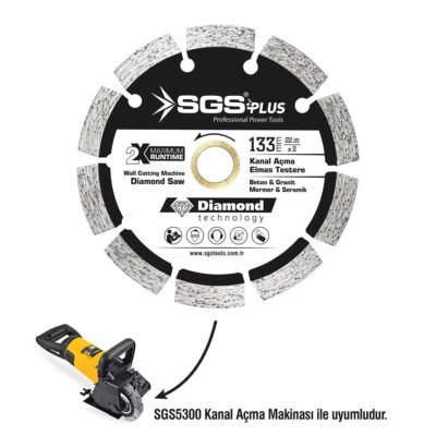 SGS5301 Elmas Testere / 133 MM