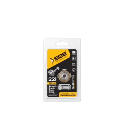 SGS148 Seramik-Granit Kesme Elması Titanyum 22 MM (Dev&long)