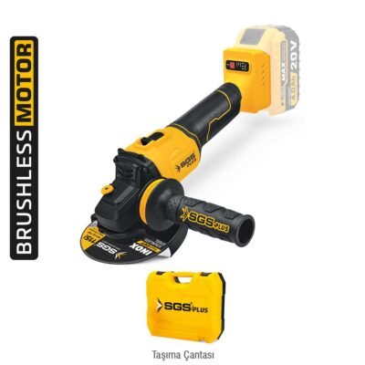 SGS5510B Akülü Avuç Taşlama Makinası 20VOLT (Kömürsüz Motor) (Solo Makina)