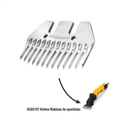 SGS5199 Koyun Kırkma Makinası Yedek Tarak