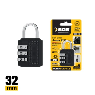 SGS1335 Şifreli Asma Kilit 32 MM