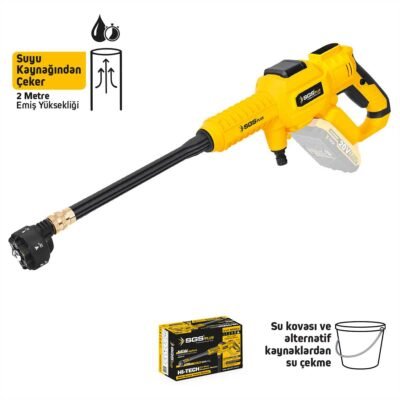 SGS5410B Akülü Basınçlı Yıkama Makinesi 30 BAR 435 PSI (Solo Makina)