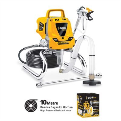 SGS5280 Havasız Boya Püskürtme Makinesi 1010 Watt 207 BAR