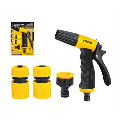 SGS4253 3 Fonksiyonlu Sulama Tabancası (4 Parça Set)