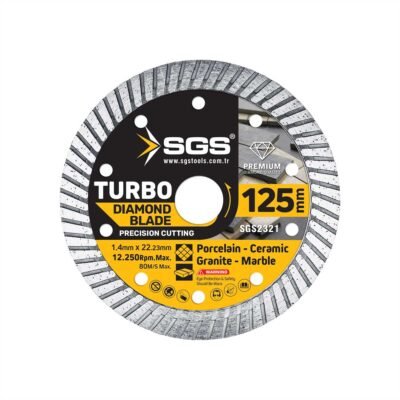 SGS2321 Turbo Elmas Kesici (125x1,4 MM)