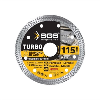 SGS2324 Turbo Elmas Hassas Kesici (115x1,2 MM)