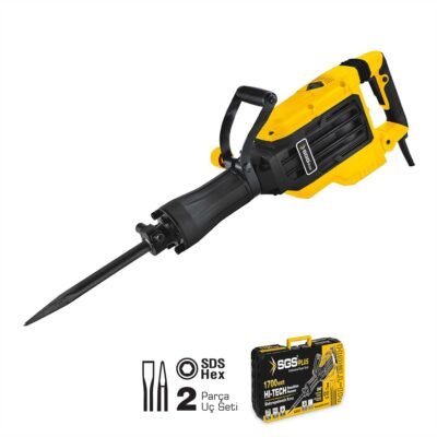SGS5187 Elektropnomatik Kırıcı SDS Hex 1700 Watt 60 Joules 16 KG