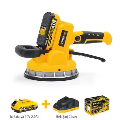 SGS5415 Akülü Seramik-Granit Titreşimli Vantuz 180 MM 20 V 1x2.0 AH