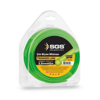 SGS4305 Tırpan Misinası 3.5 MM 42 MT Yuvarlak (Yeşil)
