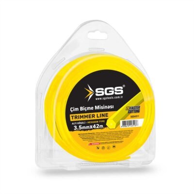 SGS4311 Tırpan Misinası 3.5 MM 42 MT Altıgen (Sarı)
