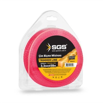 SGS4314 Tırpan Misinası 3.3 MM 58 MT Burgulu (Pembe)