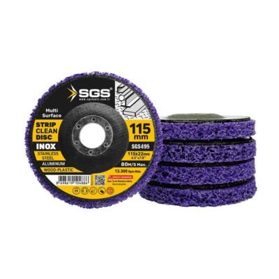 SGS495 Parlatma Diski Çok Amaçlı / Mor (115 MM)