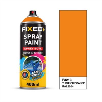 Fixed F3213 SGS Sprey Boya Akrilik - Turuncu (RAL2004) 320 GR 400 ML