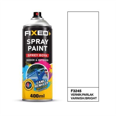Fixed F3245 SGS Sprey Boya Akrilik - Vernik/parlak Akrilik 320 GR 400 ML